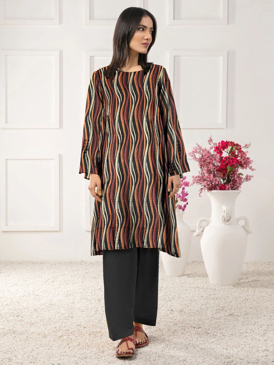 Original Fatima Noor Factory Leftover Khaddar 2 pc 09651 Fashion Flare