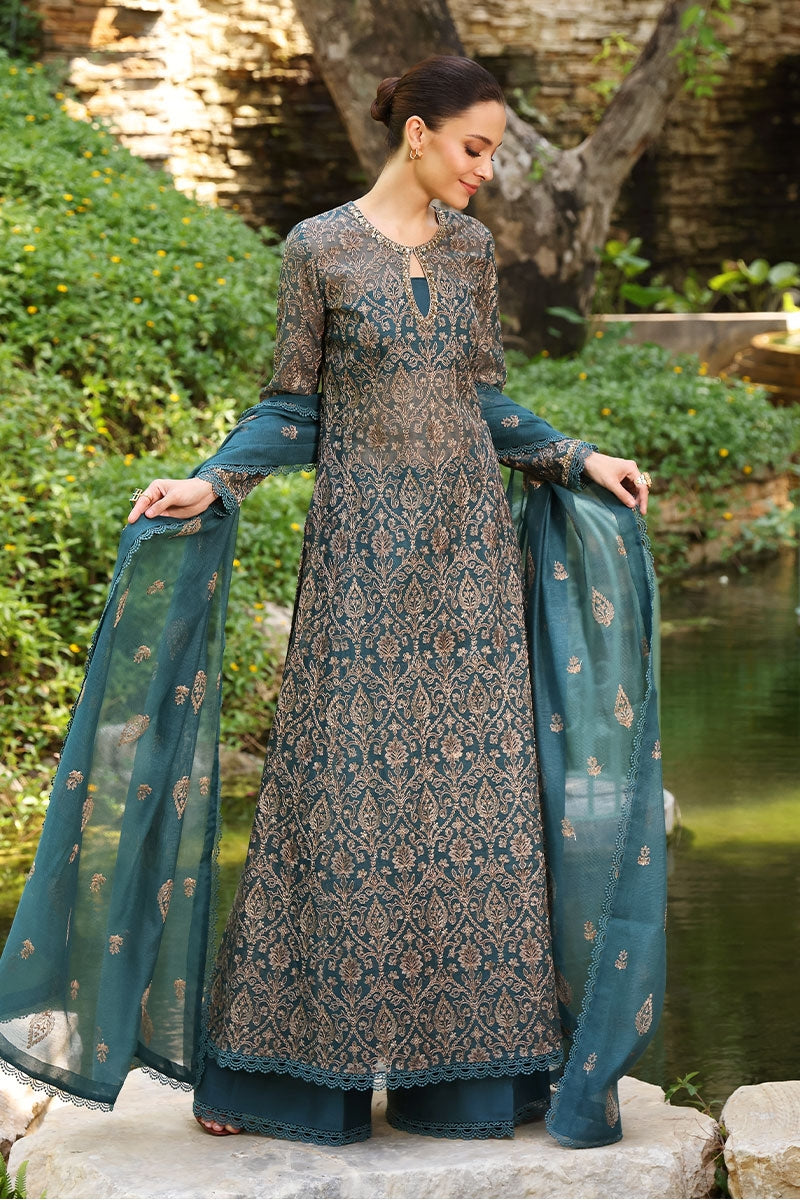 Bareeze Formal Collection Chiffon GOLDEN GLORY 3 pc - 09108 Bareeze Formal Collection Chiffon GOLDEN GLORY 3 pc - 09108