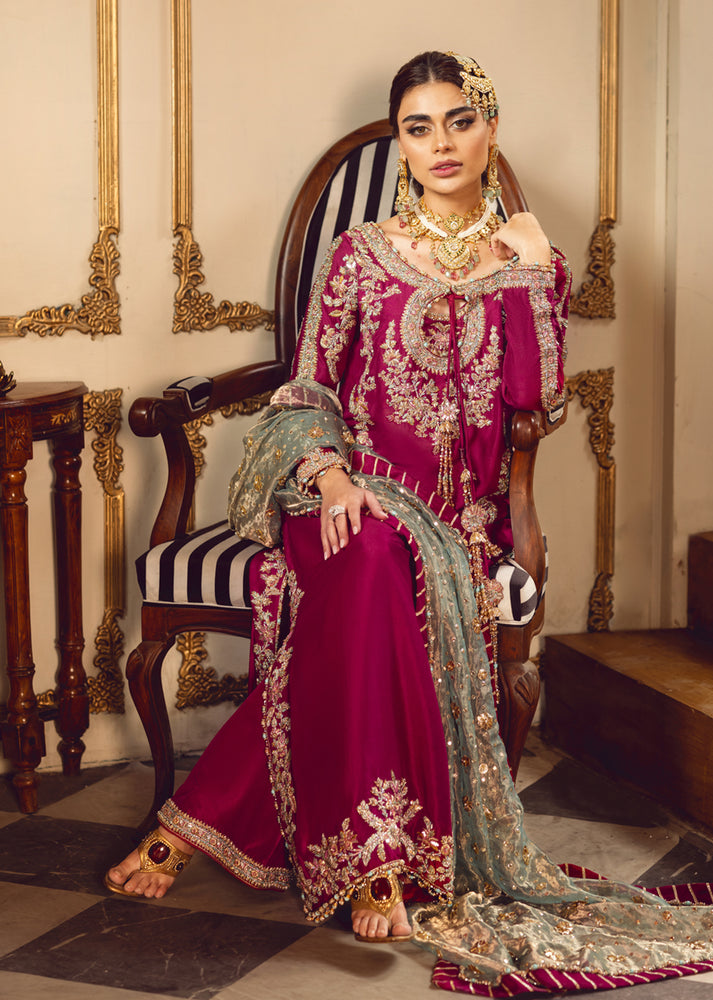 Sara Rohail Asghar MELODIC TASSELS Raw Silk - 11341