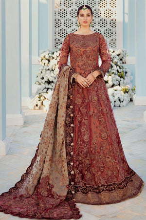 Iznik - Wedding Formals Pure Bareeze Net Maxi - 10085