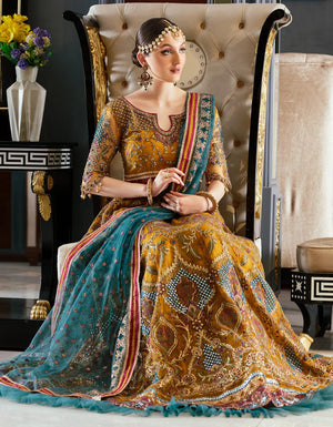 Emaan Adeel Mirha Wedding Edition Net 3 pc - 09286