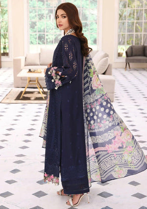 Elaf MYSTIQUE Embroidered Chikankari Lawn 3pc - 09912