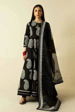 Zara Shahjahan Cotton 3 pc - 09807