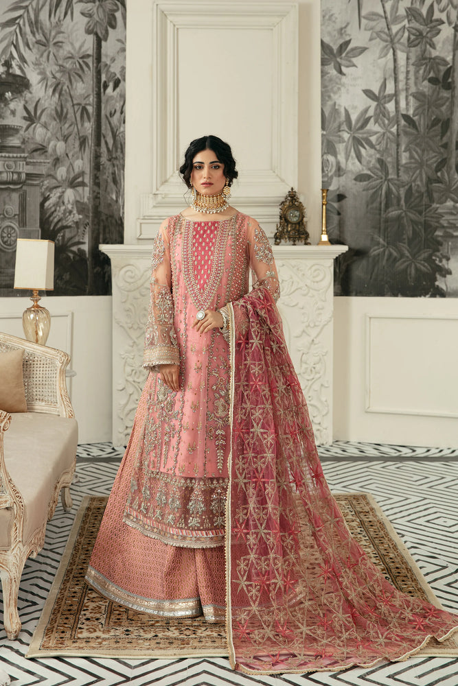 Ezra Wedding Collection SAHIBA Net 3 pc - 09769