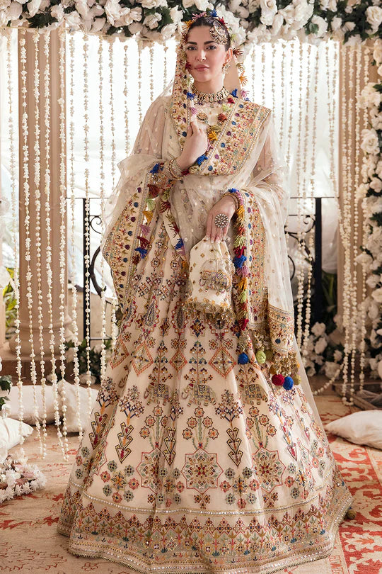 
            
                Load image into Gallery viewer, Afrozeh Shehnai Wedding Formals SHADMEHR Net Maxi 3 pc - 09093
            
        