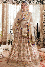 Afrozeh Shehnai Wedding Formals SHADMEHR Net Maxi 3 pc - 09093
