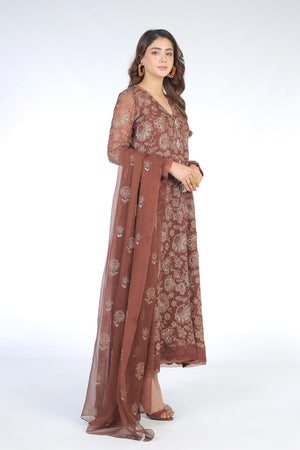 
            
                Load image into Gallery viewer, Bareeze Formal Collection RUSSIAN FLORAL Chiffon 3 pc - 09109
            
        
