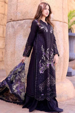 Mushq Astoria Embroidered Charmeuse Silk 3 pc - 09261