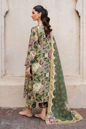 Baroque Swiss Khaddar Digital Print 3 Piece Dress - 20734