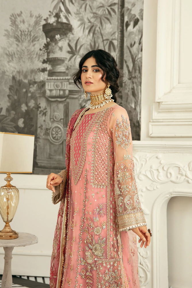 Ezra Wedding Collection SAHIBA Net 3 pc - 09769