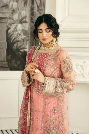 Ezra Wedding Collection SAHIBA Net 3 pc - 09769