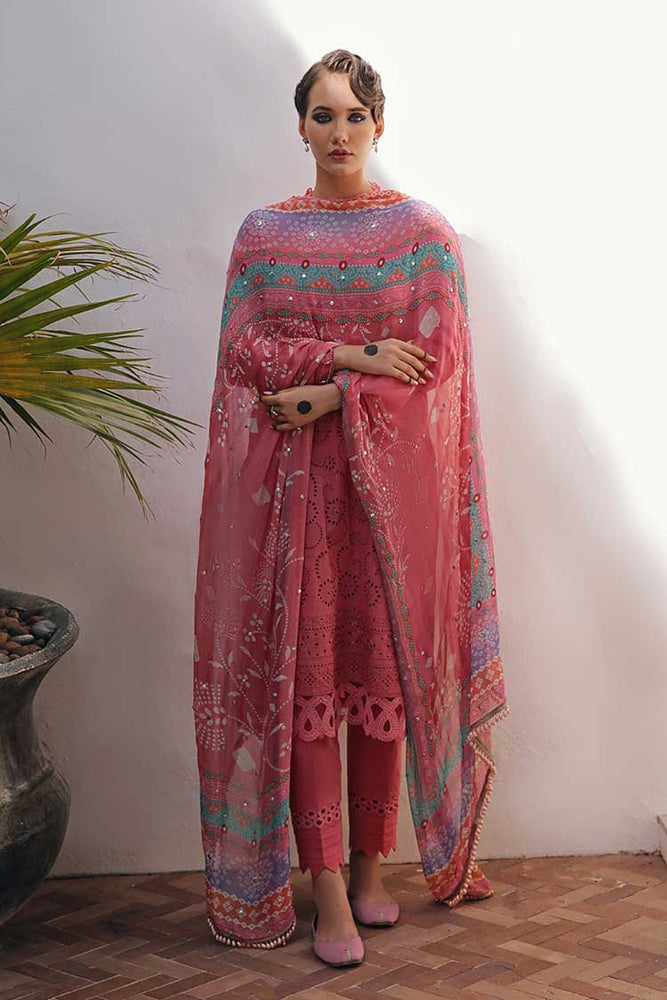 Nureh Embroidered Lawn 3 pc - 08935