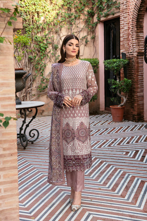 Original Ramsha Dastan Collection Chiffon 3 pc - 09450