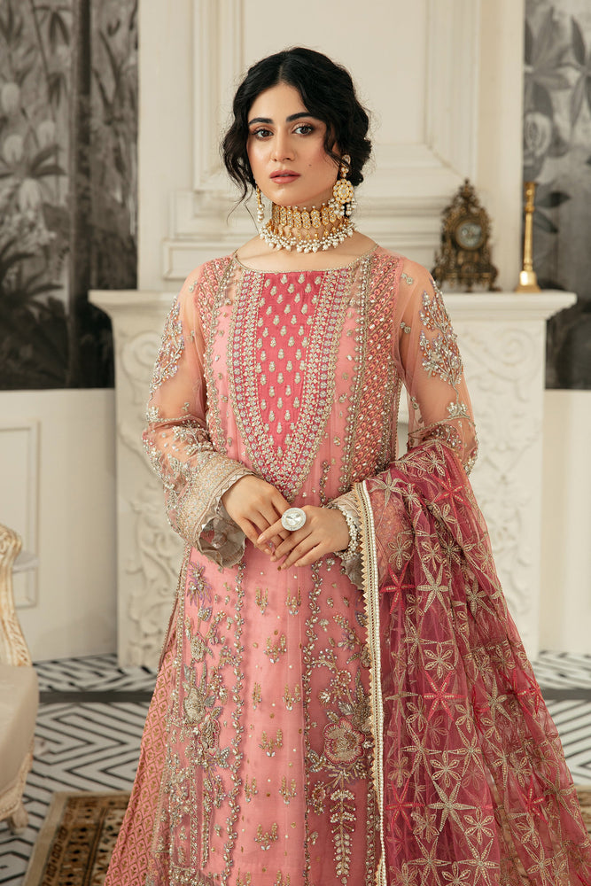 Ezra Wedding Collection SAHIBA Net 3 pc - 09769