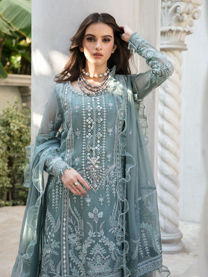 Gulaal Embroidered Chiffon Collection AIYLA 3 pc - 09017