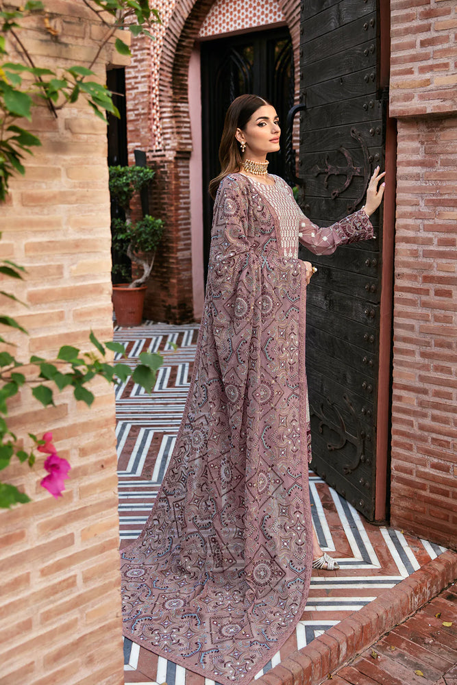 Original Ramsha Dastan Collection Chiffon 3 pc - 09450