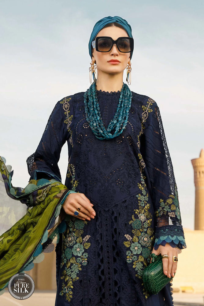 MariaB Embroidered Chikankari Lawn 3 pc - 08975