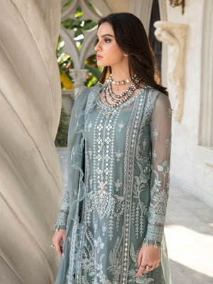 Gulaal Embroidered Chiffon Collection AIYLA 3 pc - 09017