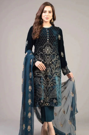 Bareeze Embroidered Lawn 3 pc - 08921