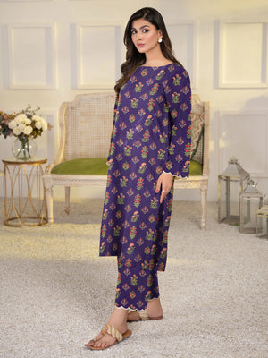 Original Fatima Noor Factory Leftover Co Ord Slub Linen 2 pc - 09404