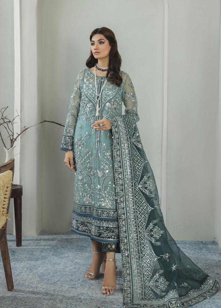 Gulaal Embroidered Organza 3 pc - 09198