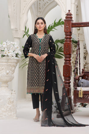 Fatima Noor Winter Collection Embroidered Cotton 3 pc - 09597