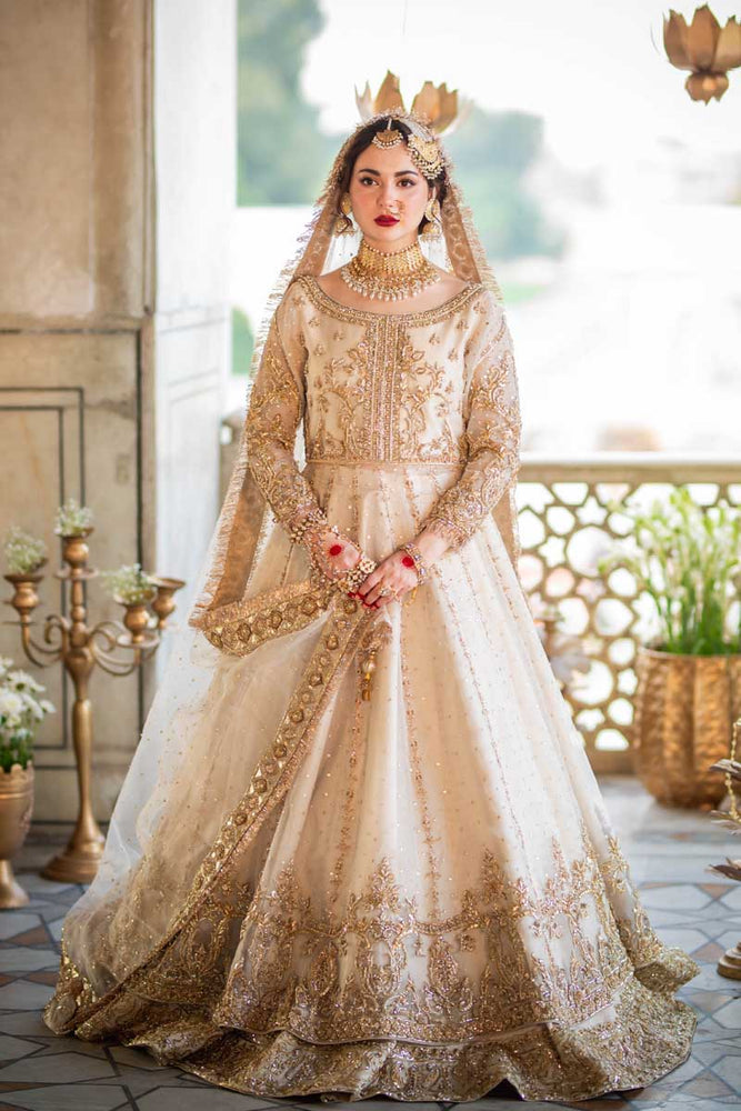 Maha Wajahat Bridal Collection MADHUBALA Net Maxi - 09596