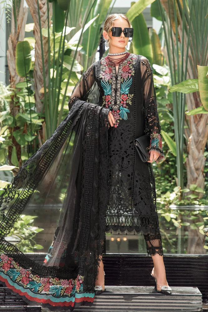 MariaB Embroidered Lawn 3 pc - 08916