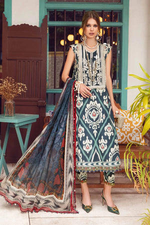 
            
                Load image into Gallery viewer, MariaB M.Print Winter Collection Khaddar 3 pc - 09528
            
        