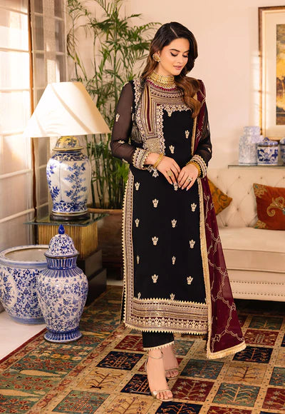 Asim Jofa Winter Collection 5000 micro Velvet 3 pc - 09285