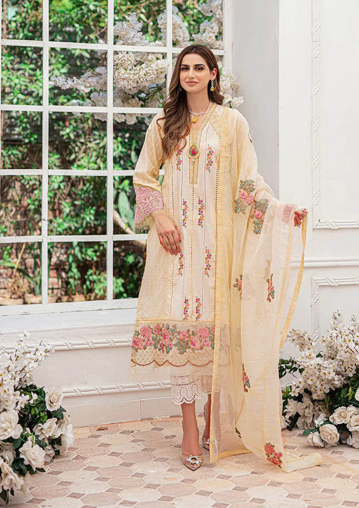 Zarqash Belle Ame AURORE Lawn 3 pc - 08757