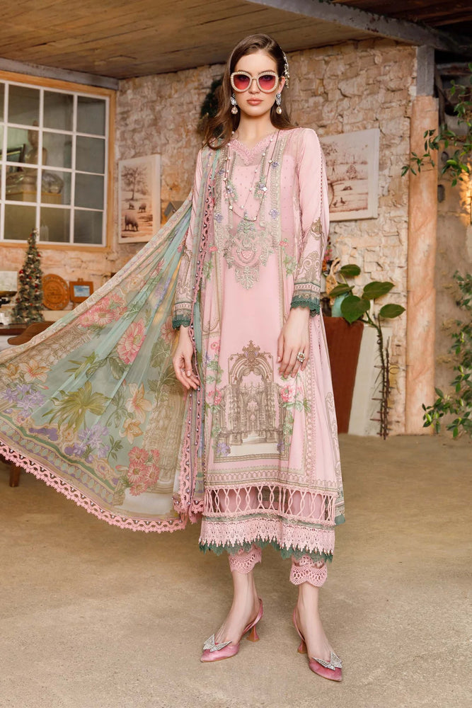 MariaB M.Print Lawn 3 pc - 08678