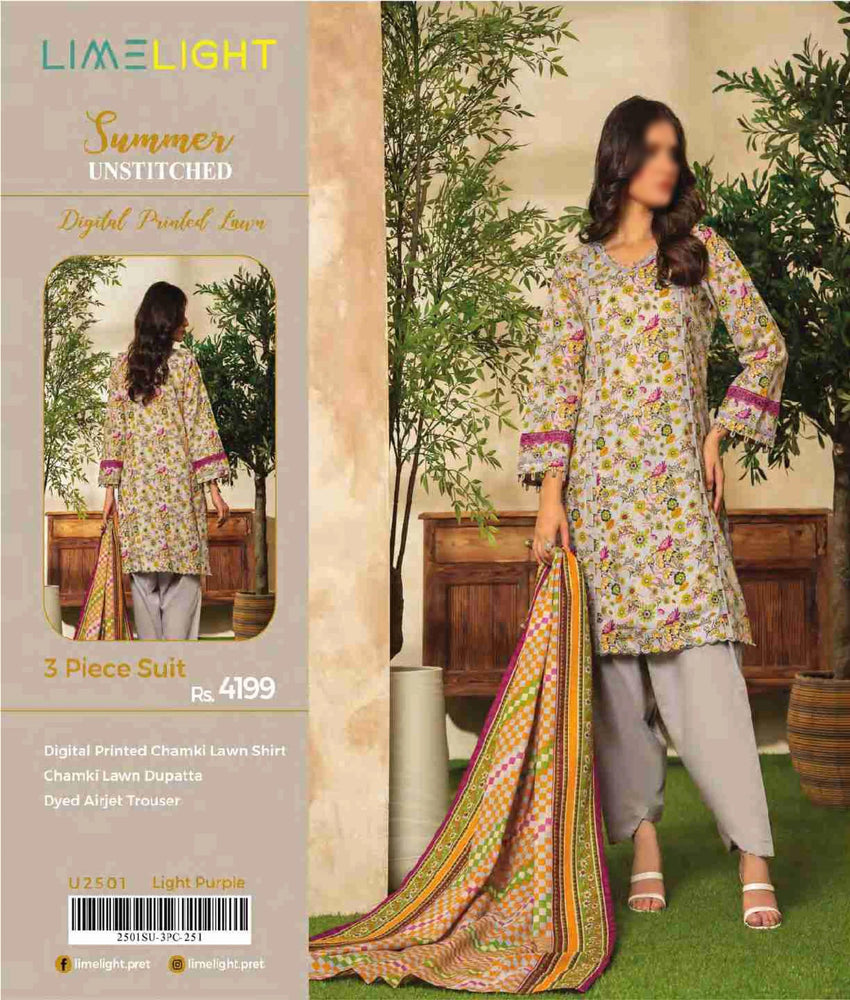 Original  Leftover Limelight Lawn 3 Pc- J0024