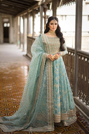 Erum Khan Jahan SHAHBANO Organza Maxi - 09816