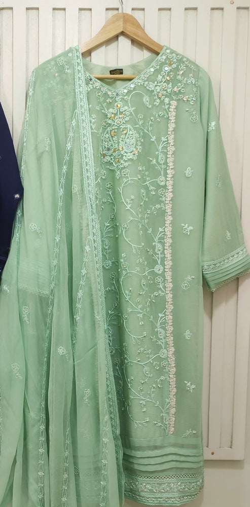 Agha Noor Embroidered Chiffon 2 pc - 09511 - Stitched