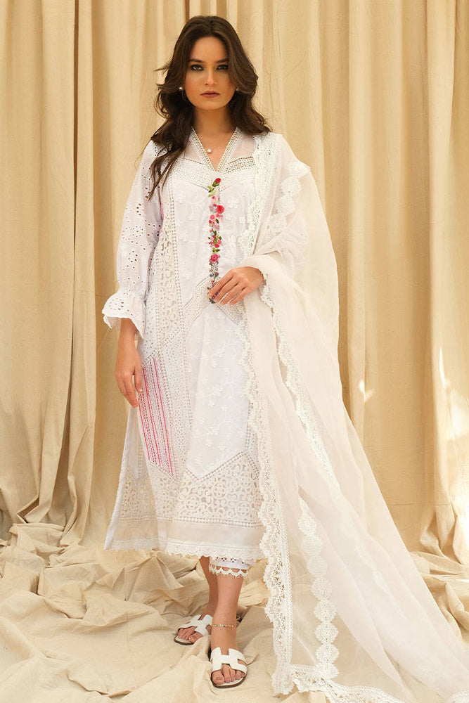 white chicken kari dress design Chicken Kari White Dress Design 2026