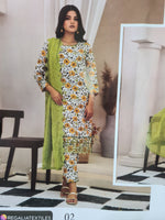 Oroginal Regalia Luxury lawn chikankari 3 piece 10892