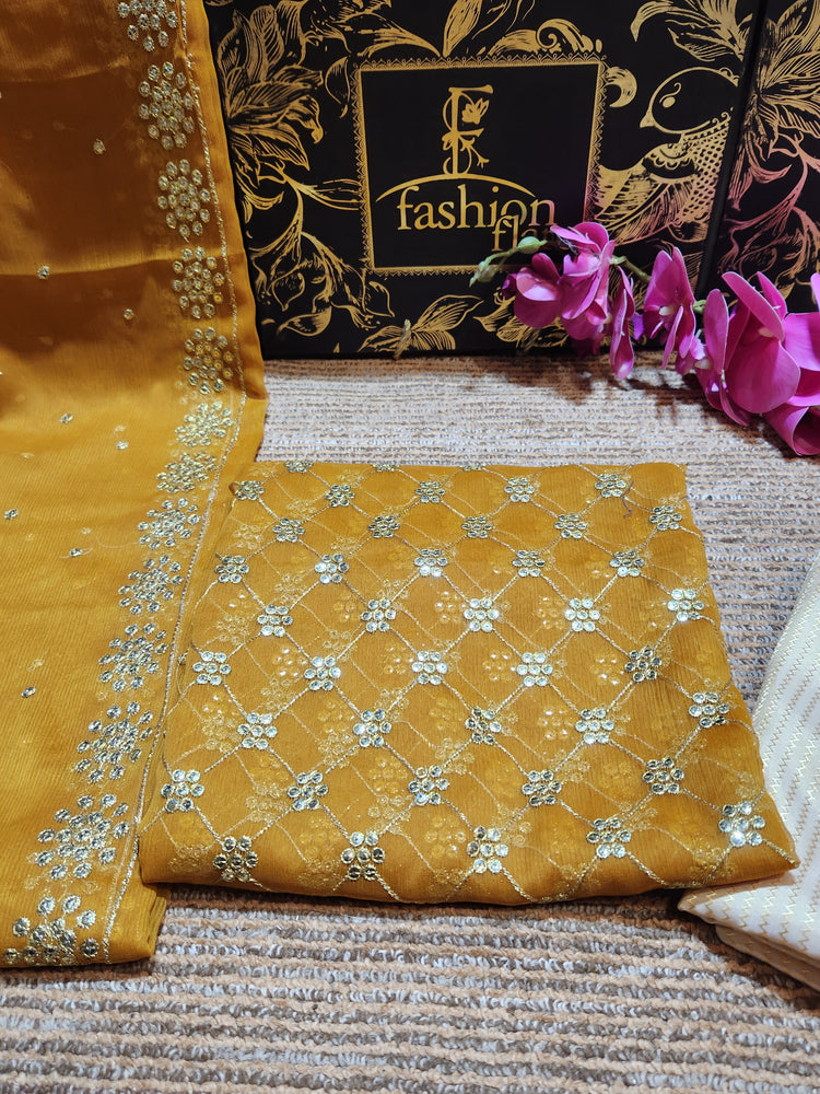 Original Fatima Noor Chiffon Shaadi VOL-2 - FREE DELIVERY - 11429