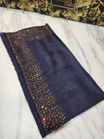 Original AMNA MALEEHA Pashmina Swarvoski Shawls - 20375