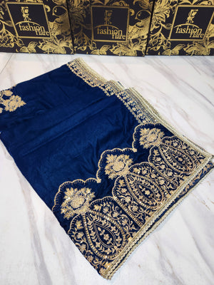 zainab Chottani Micro 9000 Velvet Shawls - 20684