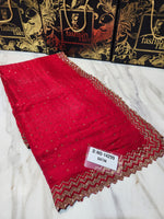 Original Indian Sheesha Velvet Satin with Zircon Stone - 0197