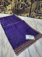 Original Indian Sheesha Velvet Satin with Zircon Stone - 0198