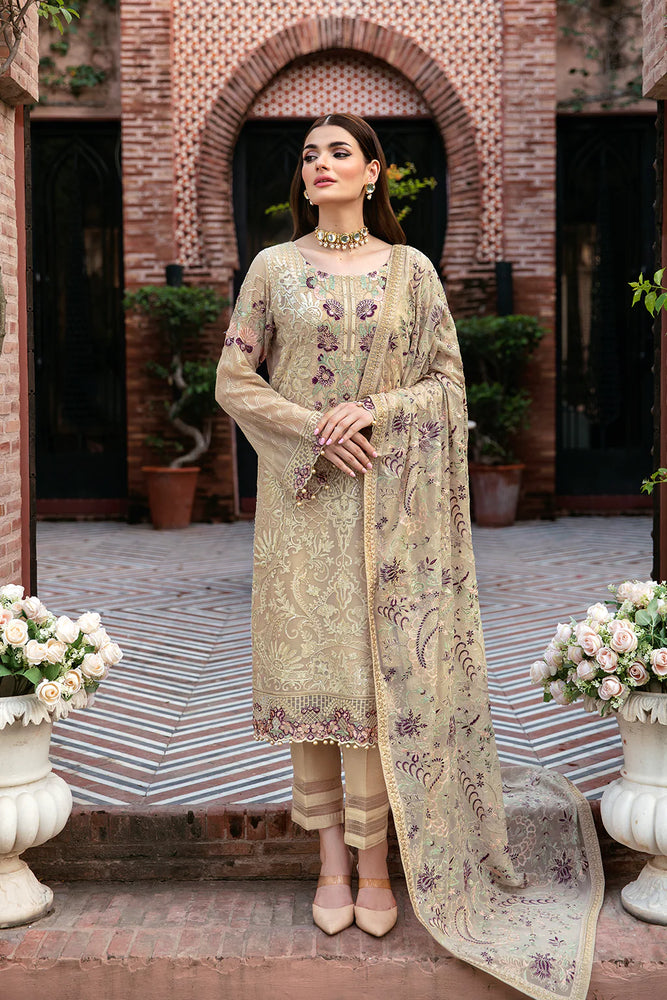 Original Ramsha Dastan Collection Chiffon 3 pc - 09451