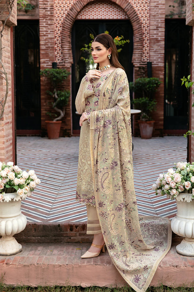 Original Ramsha Dastan Collection Chiffon 3 pc - 09451