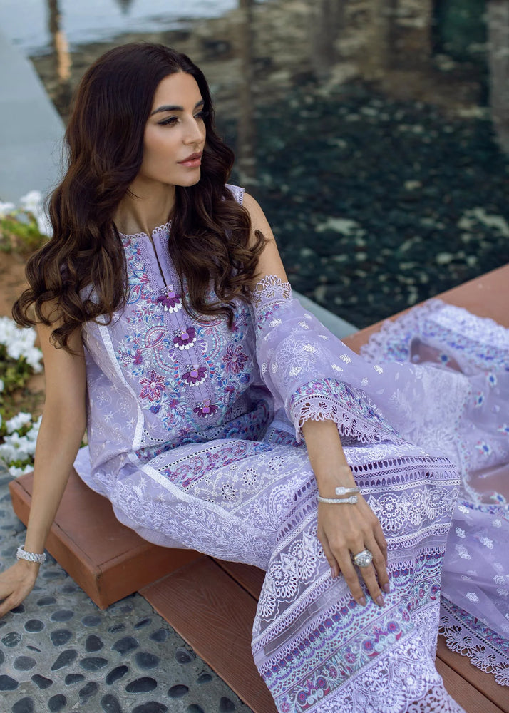 Kanwal Malik Zaira LAVENDER Lawn 3 pc - 08920