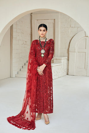 Maryam Hussain RUBI Net 3 Piece - 11507