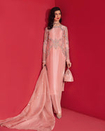 Kanwal Malik CLAIRE Hand Embellished 3 Piece Raw Silk Dress - 0234