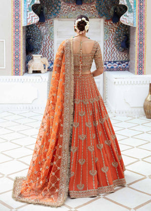 Kanwal Malik - Vistas Of Jaipur KESAR Organza Maxi - 09980