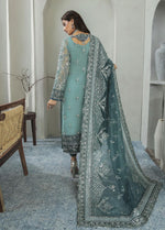 Gulaal Embroidered Organza 3 pc - 09198
