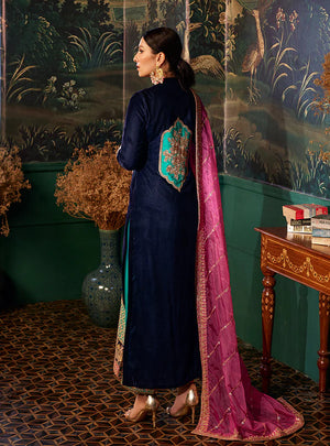 Zainab Chottani AMIRA 5000 micro Velvet 3 pc - 09817